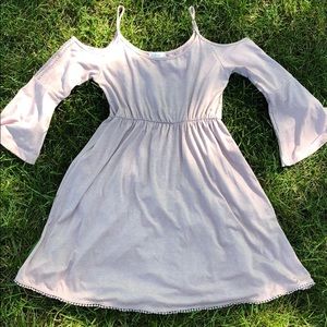 Flowy boho pink/ purple dress